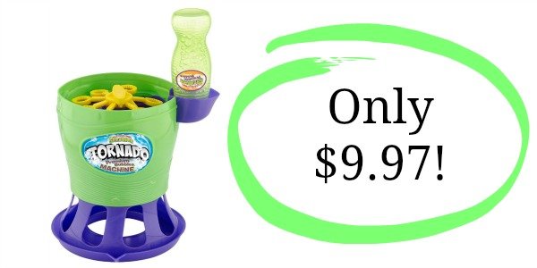 Gazillion Bubble Tornado Toy Only $9.97! - Become a Coupon Queen