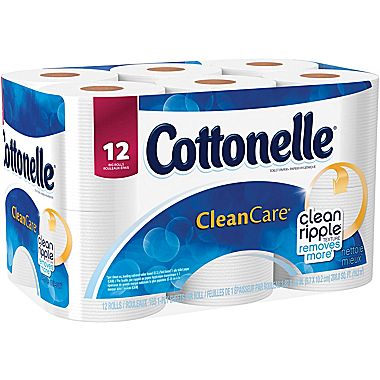 Kleenex Cottonelle Gentle Clean Care Bath Tissue