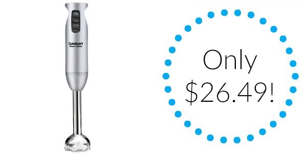 Conair Cuisinart Smart Stick 200 Watt 2 Speed Hand Blender Only $26.49 ...