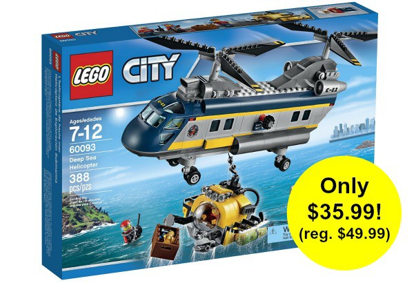 LEGO City Deep Sea Explorers 60093 Helicopter Building Kit