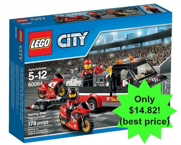 LEGO City Great Vehicles Racing Bike Transporter