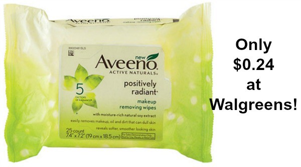 aveeno facial cleansing wipes