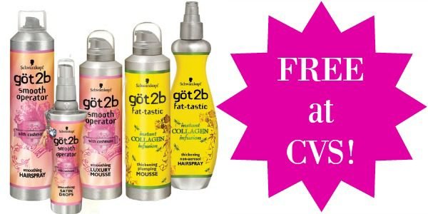 FREE Got2B Hair Products