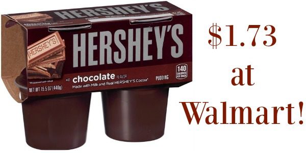 Hershey's Pudding Cup 4-packs