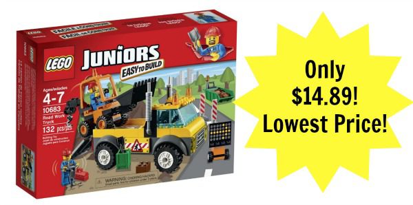 LEGO Juniors Road Work Truck Building Kit