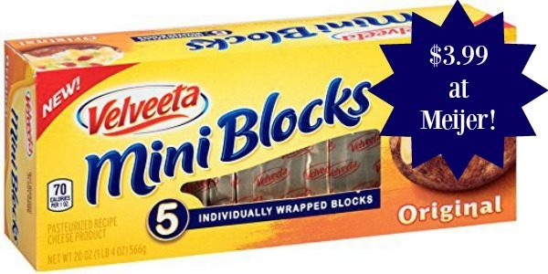 Velveeta Mini Cheese Blocks