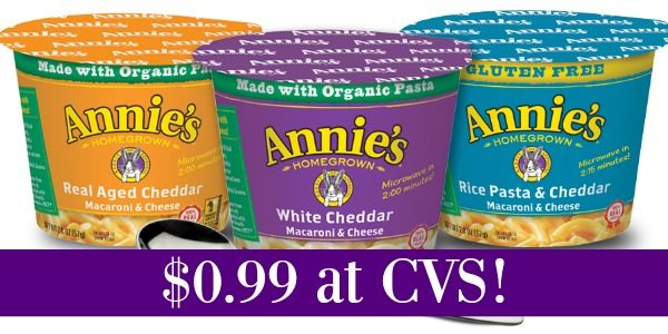 Annie's Mac & Cheese cups