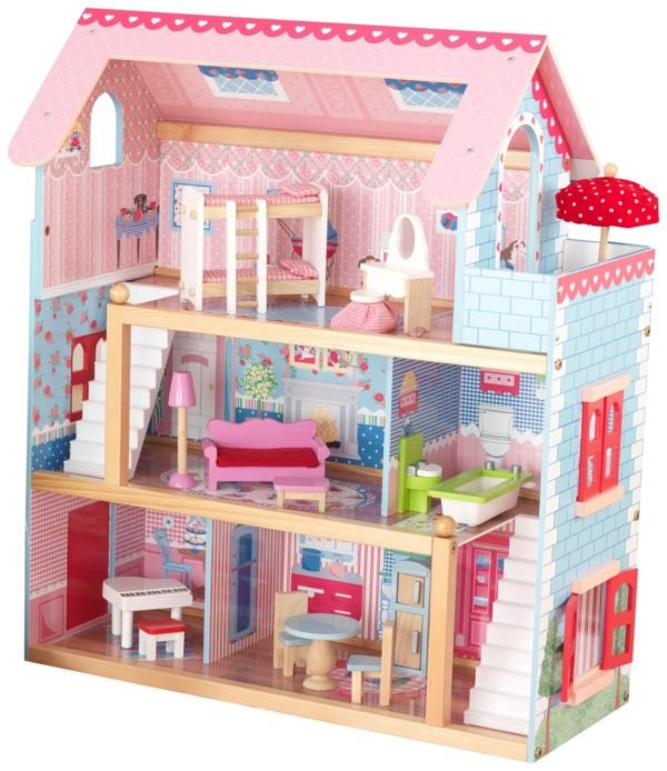 KidKraft Chelsea Doll Cottage with Furniture