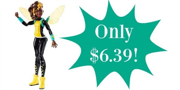 DC Super Hero Girls Bumble Bee 6" Action Figure