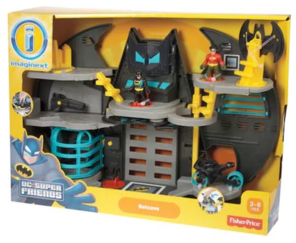 imaginext batman transforming batcave