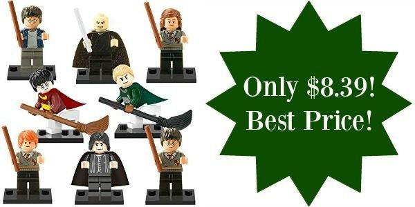 Set of 8 LEGO-Compatible Harry Potter Minifigures