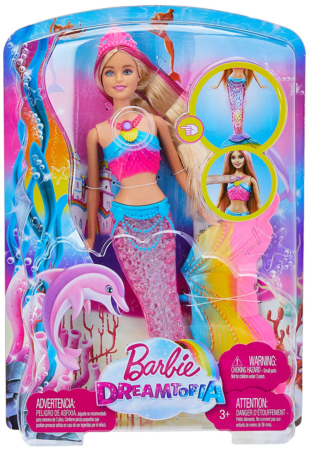Himself Farthest Sweep Barbie Rainbow Lights Mermaid Doll Only $12.19! - Become a Coupon Queen