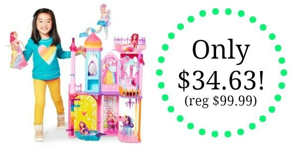 Barbie Dreamtopia Rainbow Cove Princess Castle