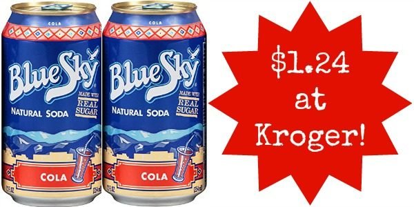 Blue Sky Cane Sugar Soda 6-Packs