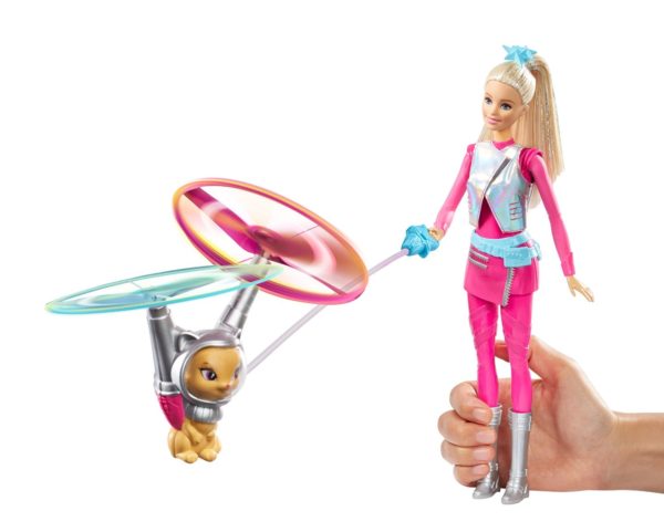 Barbie Star Light Galaxy Doll & Flying Cat