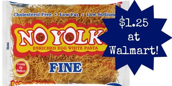No Yolks pasta