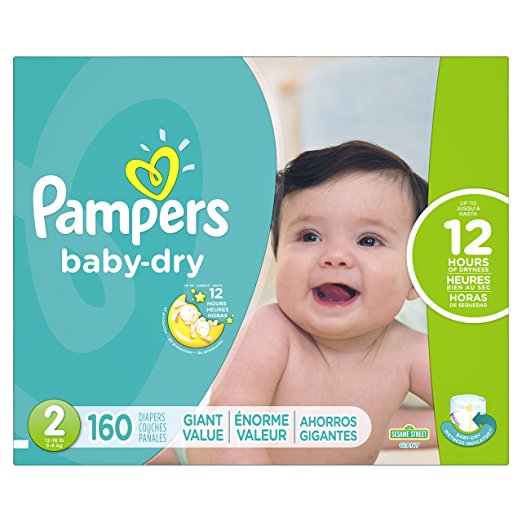 Pampers Baby Dry Diapers as low as $0.12 per Diaper SHIPPED! - Become a ...