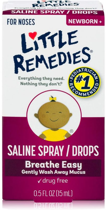 Little Remedies Noses Saline Spray/Drops