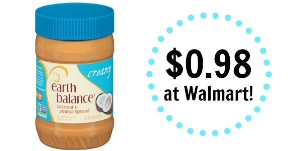 Earth Balance Creamy Coconut & Peanut Spread 16 oz