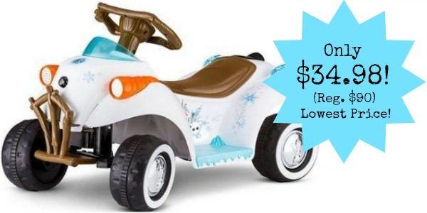 Disney Frozen Olaf 6V Toddler Quad Ride-On