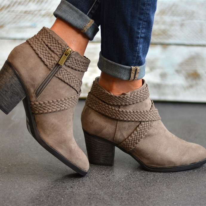 Crisscross Strap Booties - 5 Colors - Now $24.99! (was $79.99) - Become ...