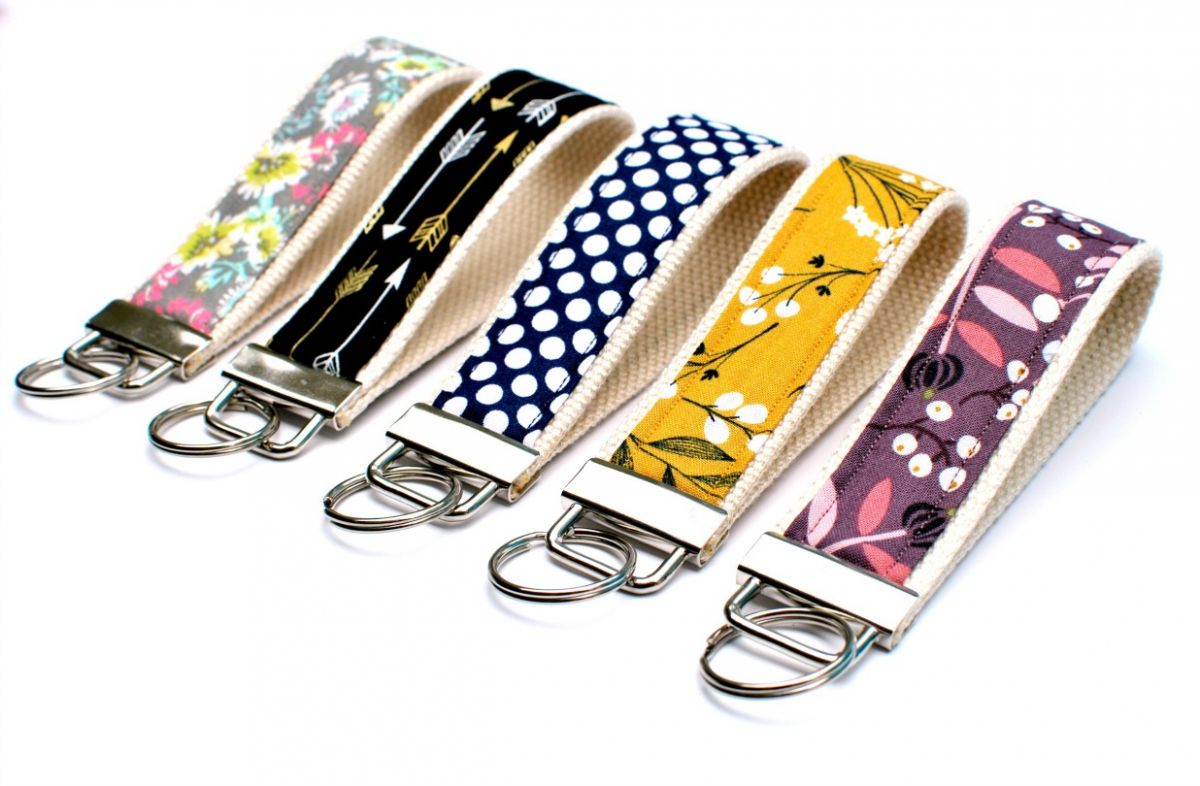 Designer Fabric Keychain Wristlet Only $5.99! - Become a Coupon Queen