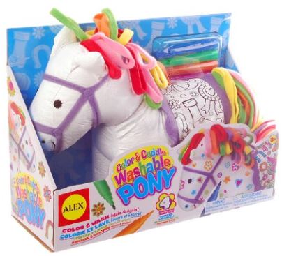 Color and Cuddle Washable Pony
