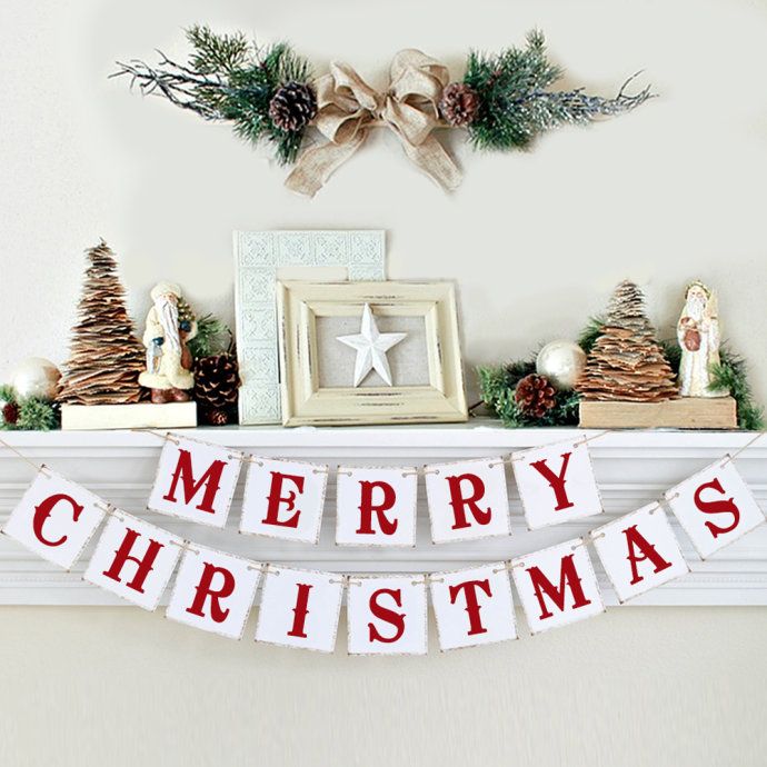 Christmas Mantle & Photo Prop Banner Only $5.95! (was $18) - Become a ...