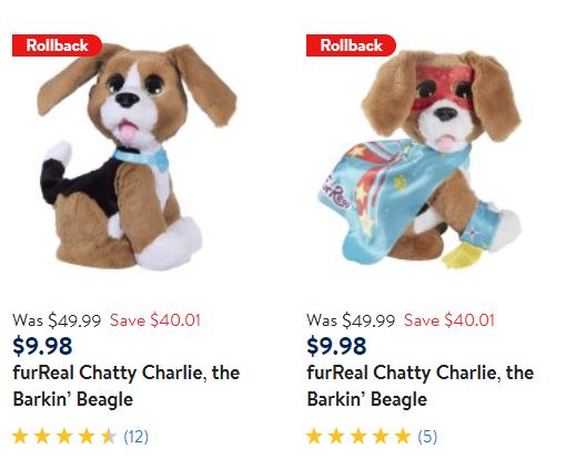 furreal chatty charlie barkin beagle
