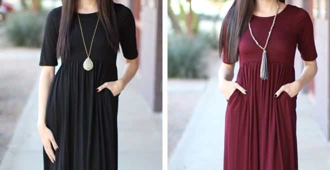 Maxi Pocket Dress Only $26.99 + FREE Shipping! (was $45.99) - Become a ...