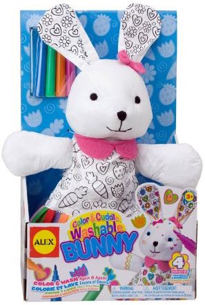 Color and Cuddle Washable Bunny