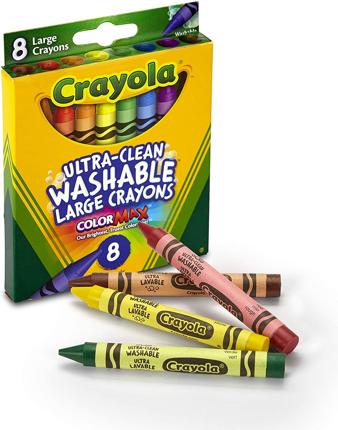 Crayola Ultra Clean Washable Crayons 8-count Only $1.99!