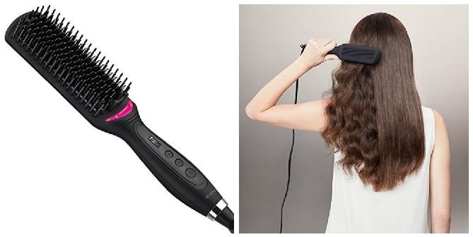 revlon one step straightening brush