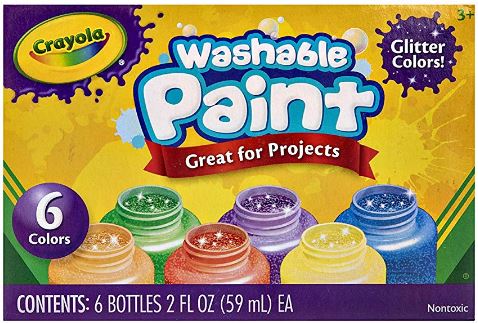 Crayola Washable Glitter Paint 6-Count Only $6.52! - Become a Coupon Queen