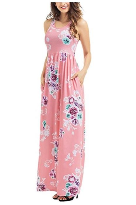 Floral Print Maxi Dress Only $18.99! - Become a Coupon Queen