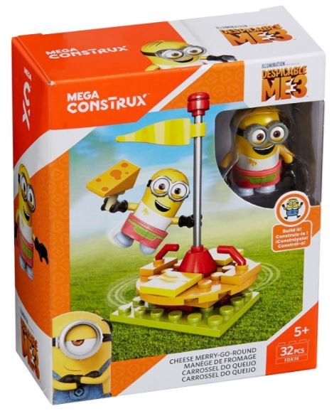 Mega Construx Despicable Me Merry Go Round Building Set