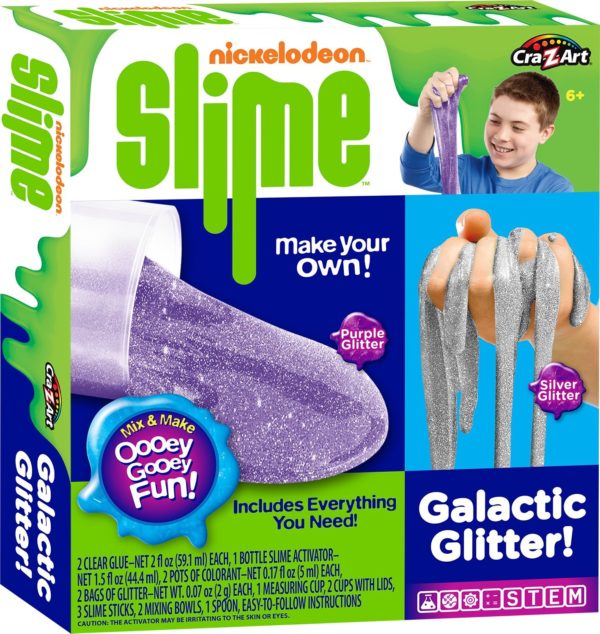 Nickelodeon Cra-Z-Slime Galactic Glitter