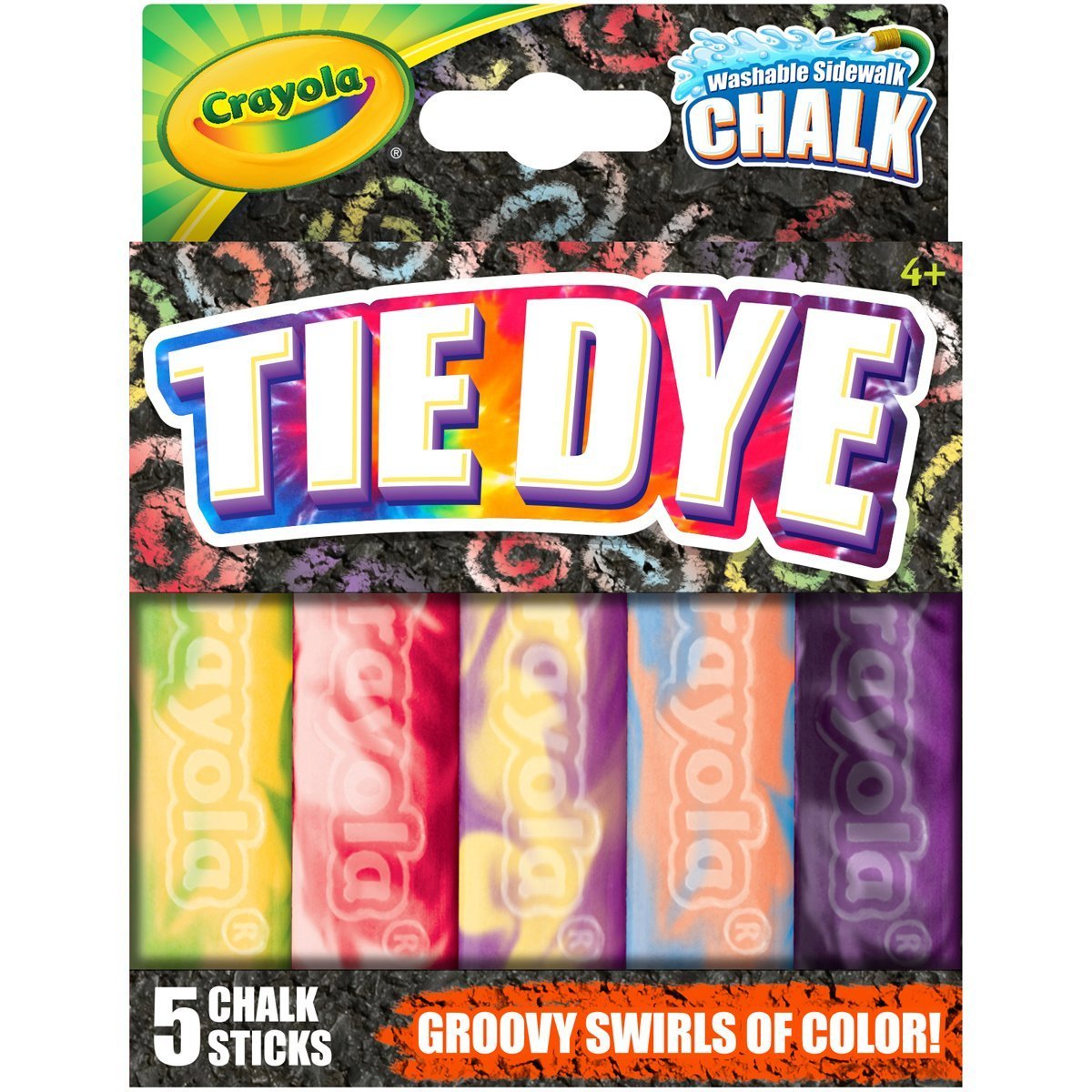 Tie Dye Sidewalk Chalk
