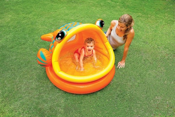 intex lazy fish pool