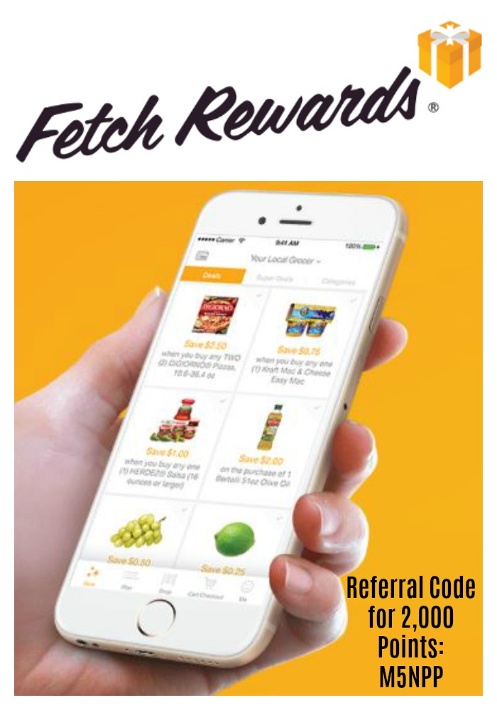 fetch rewards free receipts