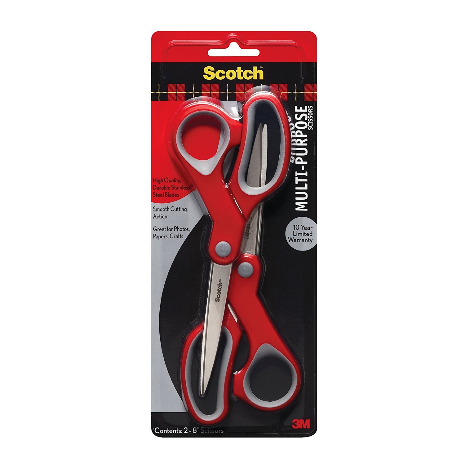 Scotch MultiPurpose Scissor, 8 Inch, 2 Pack Only 3.26! (was 6.99