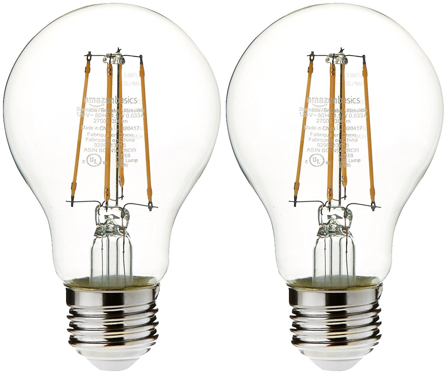 AmazonBasics 25 Watt Dimmable LED Light Bulb 2-Pack Only $5.26 (Reg ...