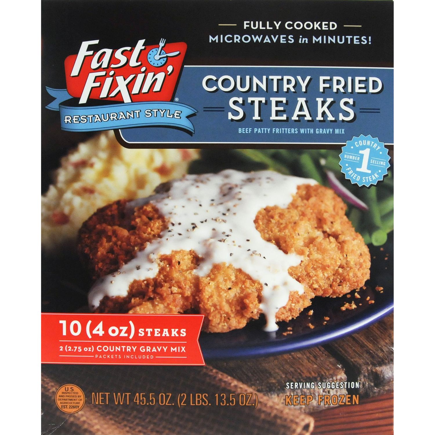 Sam's Club: Fast Fixin' Country Fried Steaks with Gravy ...