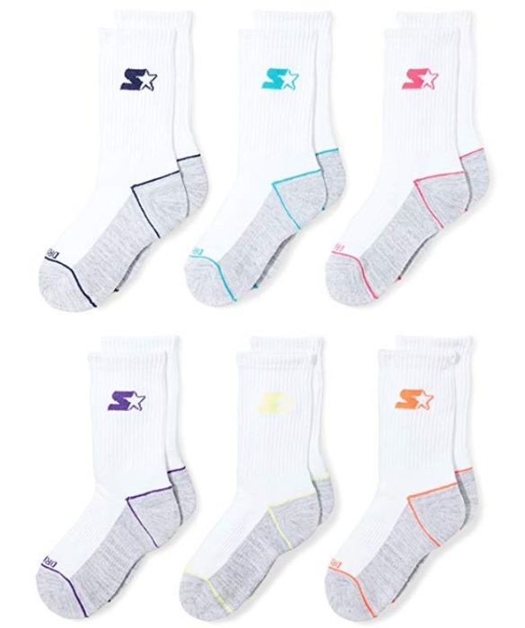 Starter 6-Pack Athletic Crew Socks Only $4.67! - Become a Coupon Queen