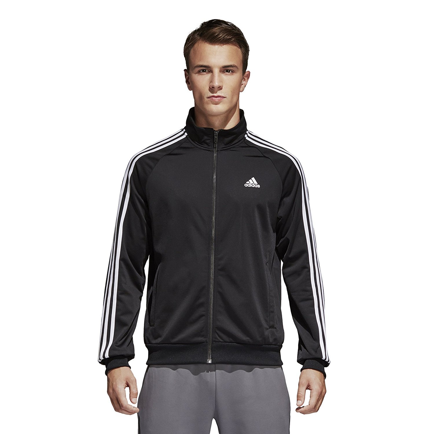 adidas tricot jacket men's