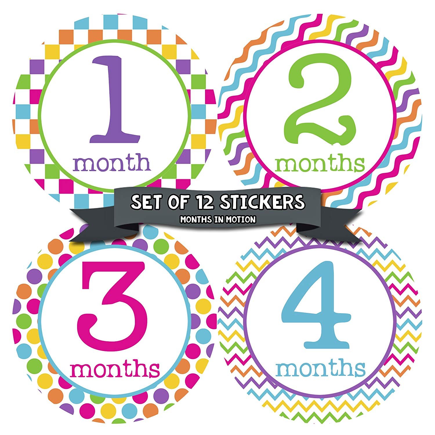 Baby Monthly Age Stickers Only 4.99! Lowest Price! a Coupon Queen