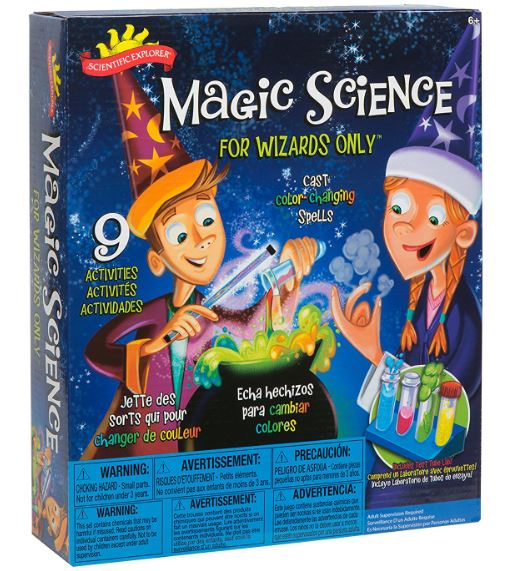 Scientific Explorer POOF-Slinky Magic Science for Wizards Only Kit