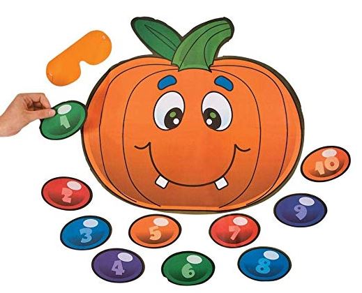 Pin the Nose on the Pumpkin Game