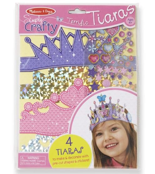 Melissa & Doug Simply Crafty Terrific Tiaras Jewelry-Making Kit