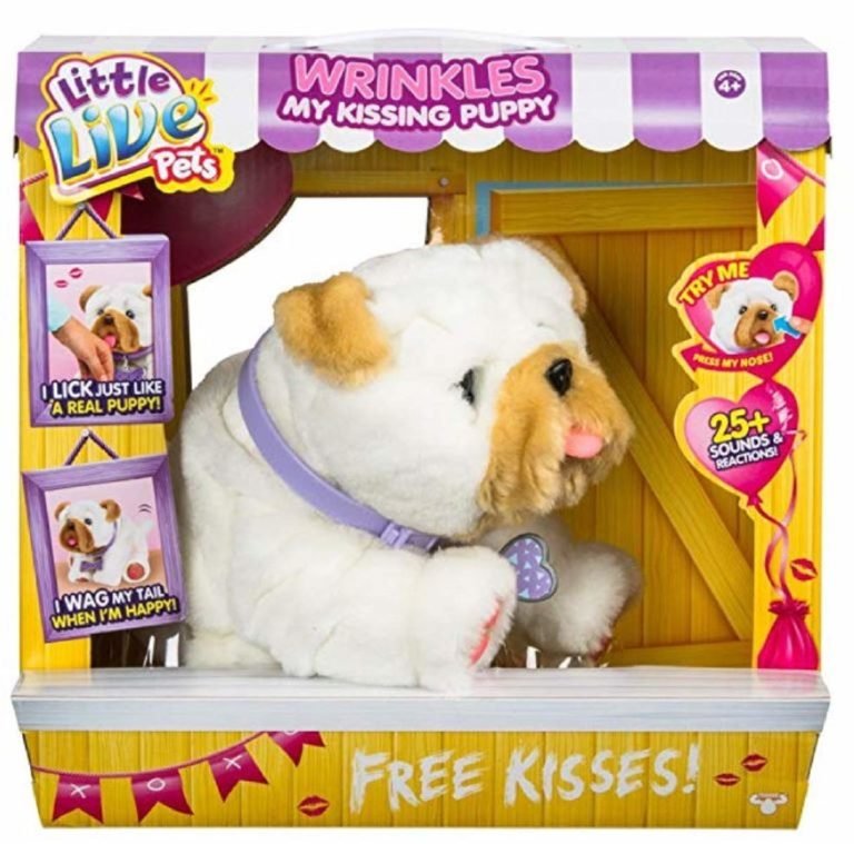 little live pets my kissing puppy stores